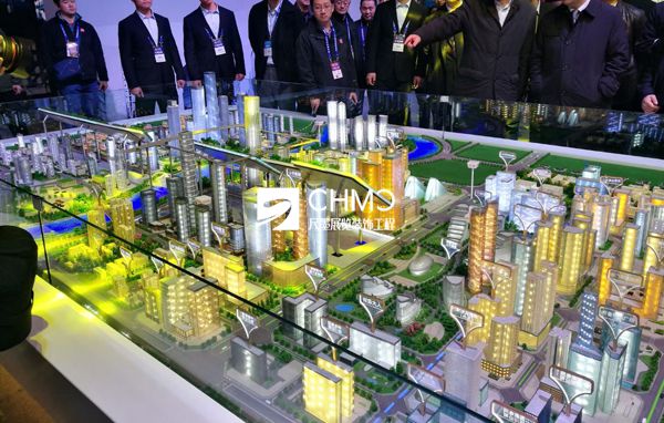 售楼处沙盘模型环境和灯光效果处理是重头戏